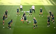 25 September 2023; A general view during a Republic of Ireland women training session at Hidegkuti Nándor Stadium in Budapest, Hungary. Photo by Stephen McCarthy/Sportsfile