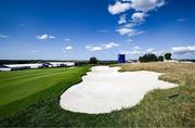 25 September 2023; A general view of a bunker on the 12th hole before the 2023 Ryder Cup at Marco Simone Golf and Country Club in Rome, Italy. Photo by Ramsey Cardy/Sportsfile