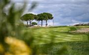 25 September 2023; A general view of the 18th fairway before the 2023 Ryder Cup at Marco Simone Golf and Country Club in Rome, Italy. Photo by Ramsey Cardy/Sportsfile