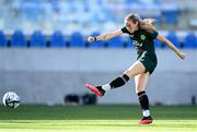 25 September 2023; Megan Connolly during a Republic of Ireland women training session at Hidegkuti Nándor Stadium in Budapest, Hungary. Photo by Stephen McCarthy/Sportsfile