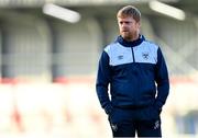 25 September 2023; Shelbourne manager Damien Duff before the SSE Airtricity Men's Premier Division match between Bohemians and Shelbourne at Dalymount Park in Dublin. Photo by Tyler Miller/Sportsfile