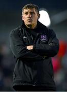 25 September 2023; Bohemians manager Declan Devine before the SSE Airtricity Men's Premier Division match between Bohemians and Shelbourne at Dalymount Park in Dublin. Photo by Tyler Miller/Sportsfile