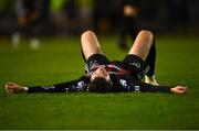 25 September 2023; Ali Coote of Bohemians reacts after his side's draw in the SSE Airtricity Men's Premier Division match between Bohemians and Shelbourne at Dalymount Park in Dublin. Photo by Tyler Miller/Sportsfile