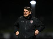 25 September 2023; Bohemians manager Declan Devine during the SSE Airtricity Men's Premier Division match between Bohemians and Shelbourne at Dalymount Park in Dublin. Photo by Stephen Marken/Sportsfile