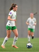 26 September 2023; Heather Payne of Republic of Ireland during the UEFA Women's Nations League B1 match between Hungary and Republic of Ireland at Hidegkuti Nándor Stadium in Budapest, Hungary. Photo by Stephen McCarthy/Sportsfile