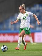 26 September 2023; Lily Agg of Republic of Ireland during the UEFA Women's Nations League B1 match between Hungary and Republic of Ireland at Hidegkuti Nándor Stadium in Budapest, Hungary. Photo by Stephen McCarthy/Sportsfile