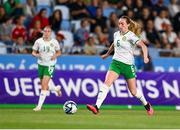 26 September 2023; Megan Connolly of Republic of Ireland during the UEFA Women's Nations League B1 match between Hungary and Republic of Ireland at Hidegkuti Nándor Stadium in Budapest, Hungary. Photo by Stephen McCarthy/Sportsfile