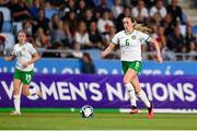 26 September 2023; Megan Connolly of Republic of Ireland during the UEFA Women's Nations League B1 match between Hungary and Republic of Ireland at Hidegkuti Nándor Stadium in Budapest, Hungary. Photo by Stephen McCarthy/Sportsfile