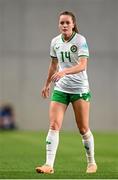 26 September 2023; Heather Payne of Republic of Ireland during the UEFA Women's Nations League B1 match between Hungary and Republic of Ireland at Hidegkuti Nándor Stadium in Budapest, Hungary. Photo by Stephen McCarthy/Sportsfile