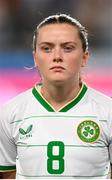 26 September 2023; Tyler Toland of Republic of Ireland before the UEFA Women's Nations League B1 match between Hungary and Republic of Ireland at Hidegkuti Nándor Stadium in Budapest, Hungary. Photo by Stephen McCarthy/Sportsfile