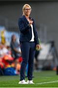 26 September 2023; Hungary manager Margret Kratz during the UEFA Women's Nations League B1 match between Hungary and Republic of Ireland at Hidegkuti Nándor Stadium in Budapest, Hungary. Photo by Stephen McCarthy/Sportsfile