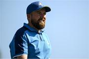 27 September 2023; Shane Lowry of Europe on the 16th tee box during a practice round before the 2023 Ryder Cup at Marco Simone Golf and Country Club in Rome, Italy. Photo by Brendan Moran/Sportsfile