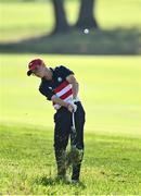 28 September 2023; Billy Davis of USA during the singles matches on day three of the Junior Ryder Cup at Marco Simone Golf and Country Club in Rome, Italy. Photo by Brendan Moran/Sportsfile