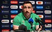 28 September 2023; Jack Conan during an Ireland rugby media conference at Complexe de la Chambrerie in Tours, France. Photo by Harry Murphy/Sportsfile