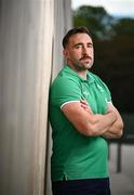 28 September 2023; Jack Conan poses for a portrait after an Ireland rugby media conference at Complexe de la Chambrerie in Tours, France. Photo by Harry Murphy/Sportsfile