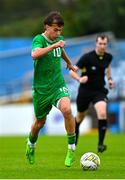 28 September 2023; Grady McDonnell of Republic of Ireland during the U16 international friendly match between Republic of Ireland and Finland at Weavers Park in Drogheda, Louth. Photo by Tyler Miller/Sportsfile