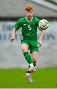 28 September 2023; Cead McGrath of Republic of Ireland during the U16 international friendly match between Republic of Ireland and Finland at Weavers Park in Drogheda, Louth. Photo by Tyler Miller/Sportsfile