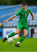 28 September 2023; Oisin McDonagh of Republic of Ireland during the U16 international friendly match between Republic of Ireland and Finland at Weavers Park in Drogheda, Louth. Photo by Tyler Miller/Sportsfile