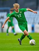 28 September 2023; Oskar Skoubo Keely of Republic of Ireland during the U16 international friendly match between Republic of Ireland and Finland at Weavers Park in Drogheda, Louth. Photo by Tyler Miller/Sportsfile