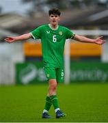 28 September 2023; Rory Finneran of Republic of Ireland during the U16 international friendly match between Republic of Ireland and Finland at Weavers Park in Drogheda, Louth. Photo by Tyler Miller/Sportsfile