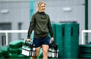 29 September 2023; Head of nutrition Emma Gardner during an Ireland rugby squad training session at Complexe de la Chambrerie in Tours, France. Photo by Harry Murphy/Sportsfile
