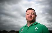 29 September 2023; Dave Kilcoyne poses for a portait during an Ireland rugby media conference at Complexe de la Chambrerie in Tours, France. Photo by Harry Murphy/Sportsfile