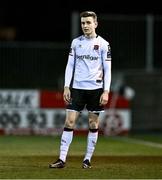 25 September 2023; Darragh Leahy of Dundalk during the SSE Airtricity Men's Premier Division match between Dundalk and Cork City at Oriel Park in Dundalk, Louth. Photo by Ben McShane/Sportsfile