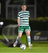 22 September 2023; Gary O'Neill of Shamrock Rovers during the SSE Airtricity Men's Premier Division match between UCD and Shamrock Rovers at UCD Bowl in Dublin. Photo by Stephen McCarthy/Sportsfile