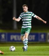 22 September 2023; Sean Hoare of Shamrock Rovers during the SSE Airtricity Men's Premier Division match between UCD and Shamrock Rovers at UCD Bowl in Dublin. Photo by Stephen McCarthy/Sportsfile