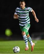 22 September 2023; Graham Burke of Shamrock Rovers during the SSE Airtricity Men's Premier Division match between UCD and Shamrock Rovers at UCD Bowl in Dublin. Photo by Stephen McCarthy/Sportsfile