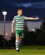 22 September 2023; Rory Gaffney of Shamrock Rovers during the SSE Airtricity Men's Premier Division match between UCD and Shamrock Rovers at UCD Bowl in Dublin. Photo by Stephen McCarthy/Sportsfile