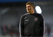 29 September 2023; Bohemians manager Declan Devine before the SSE Airtricity Men's Premier Division match between Bohemians and Sligo Rovers at Dalymount Park in Dublin. Photo by Tyler Miller/Sportsfile