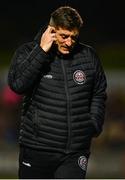 29 September 2023; Bohemians manager Declan Devine during the SSE Airtricity Men's Premier Division match between Bohemians and Sligo Rovers at Dalymount Park in Dublin. Photo by Tyler Miller/Sportsfile