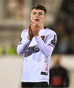 29 September 2023; Alfie Lewis of Dundalk after the SSE Airtricity Men's Premier Division match between Dundalk and Drogheda United at Oriel Park in Dundalk, Louth. Photo by Ben McShane/Sportsfile