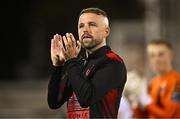 29 September 2023; Keith Ward of Dundalk after the SSE Airtricity Men's Premier Division match between Dundalk and Drogheda United at Oriel Park in Dundalk, Louth. Photo by Ben McShane/Sportsfile