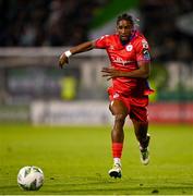 29 September 2023; Euclides Cabral of Shelbourne during the SSE Airtricity Men's Premier Division match between Shamrock Rovers and Shelbourne at Tallaght Stadium in Dublin. Photo by Stephen McCarthy/Sportsfile