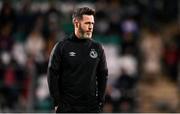 29 September 2023; Shamrock Rovers manager Stephen Bradley before the SSE Airtricity Men's Premier Division match between Shamrock Rovers and Shelbourne at Tallaght Stadium in Dublin. Photo by Stephen McCarthy/Sportsfile