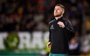 29 September 2023; Jack Byrne of Shamrock Rovers before the SSE Airtricity Men's Premier Division match between Shamrock Rovers and Shelbourne at Tallaght Stadium in Dublin. Photo by Stephen McCarthy/Sportsfile