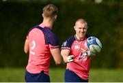 30 September 2023; Keith Earls during an Ireland rugby squad training session at Complexe de la Chambrerie in Tours, France. Photo by Harry Murphy/Sportsfile