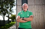 30 September 2023; Team manager Mick Kearney poses for a portrait during an Ireland rugby media conference at Complexe de la Chambrerie in Tours, France. Photo by Harry Murphy/Sportsfile
