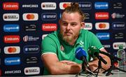 30 September 2023; Finlay Bealham during an Ireland rugby media conference at Complexe de la Chambrerie in Tours, France. Photo by Harry Murphy/Sportsfile