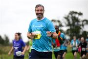 1 October 2023; Olympic silver medallist Kenny Egan during the Permanent TSB Sanctuary Run 2023 at the Cross Country track of the Sport Ireland Campus in Dublin. The Permanent TSB Sanctuary Run on the Sport Ireland campus attracted nearly 1,000 participants including refugees from Direct Provision centres across Ireland, Ukrainian people in Dublin, locals and Irish Olympians. The event, to celebrate diversity and interculturalism in Ireland today, was run by the Sanctuary Runners’ organisation and supported by the Olympic Federation of Ireland and Athletics Ireland. Photo by Stephen McCarthy/Sportsfile