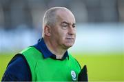 1 October 2023; Éire Óg manager Turlough O'Brien during the Carlow County Senior Club Football Championship final match between Tinryland and Éire Óg at Netwatch Cullen Park in Carlow. Photo by Matt Browne/Sportsfile