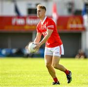 1 October 2023; Darragh O'Brien of Éire Óg during the Carlow County Senior Club Football Championship final match between Tinryland and Éire Óg at Netwatch Cullen Park in Carlow. Photo by Matt Browne/Sportsfile