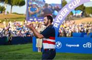 1 October 2023; Patrick Cantlay of USA after the final day of the 2023 Ryder Cup at Marco Simone Golf and Country Club in Rome, Italy. Photo by Brendan Moran/Sportsfile