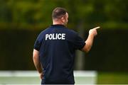 3 October 2023; Dave Kilcoyne wears a jersey presented by the police during an Ireland Rugby squad training session at Complexe de la Chambrerie in Tours, France. Photo by Harry Murphy/Sportsfile
