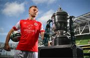 3 October 2023; Jamie Lennon of St Patrick's Athletic during the Sports Direct Men’s FAI Cup Semi-Final's media day at Aviva Stadium in Dublin. Photo by Stephen McCarthy/Sportsfile