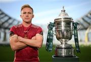 3 October 2023; Conor McCormack of Galway United during the Sports Direct Men’s FAI Cup Semi-Final's media day at Aviva Stadium in Dublin. Photo by Stephen McCarthy/Sportsfile