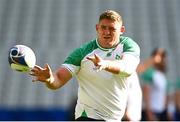 6 October 2023; Tadhg Furlong during an Ireland rugby captain's run at the Stade de France in Paris, France. Photo by Harry Murphy/Sportsfile
