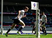 6 October 2023; Ben Healy during the Scotland rugby captain's run at the Stade de France in Paris, France. Photo by Harry Murphy/Sportsfile